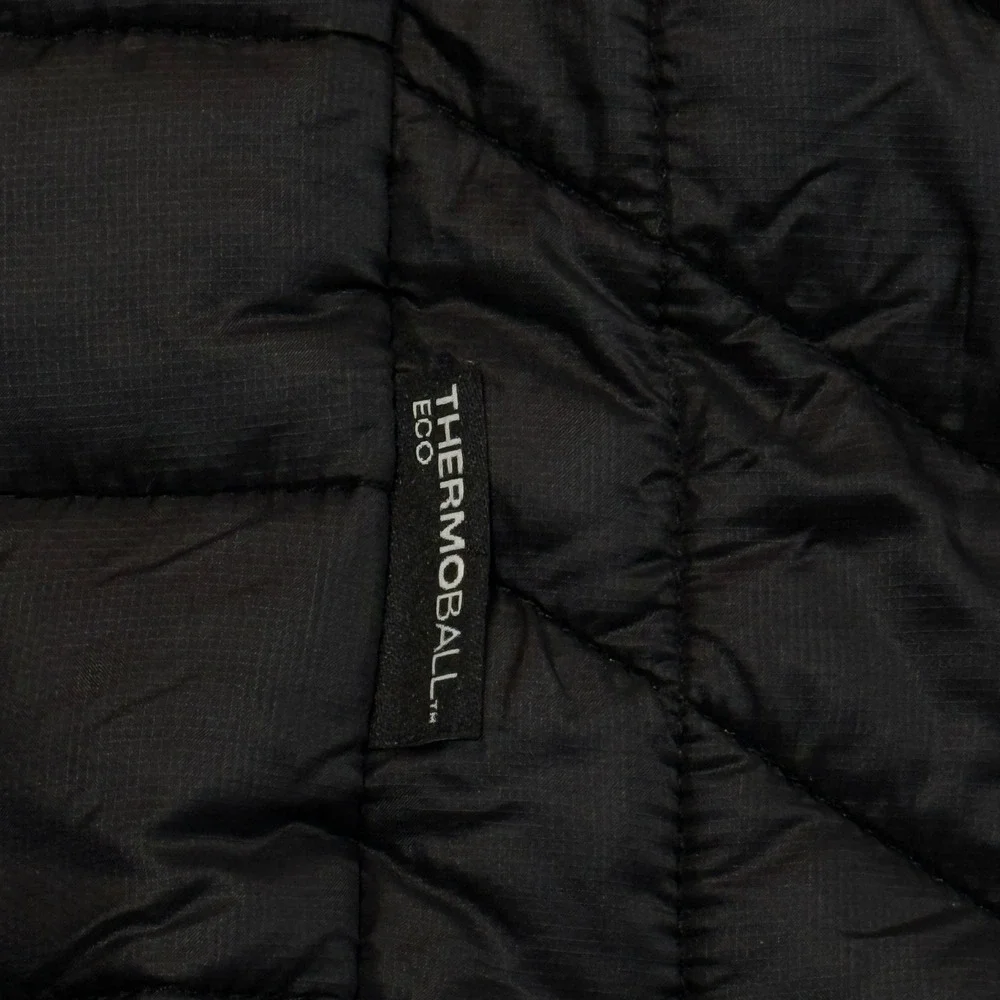 The North Face Thermoball Eco Jacket Mens Medium Black Quilted Puffer NF0A4QSP